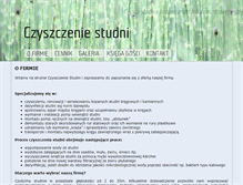Tablet Screenshot of czyszczeniestudni.pl
